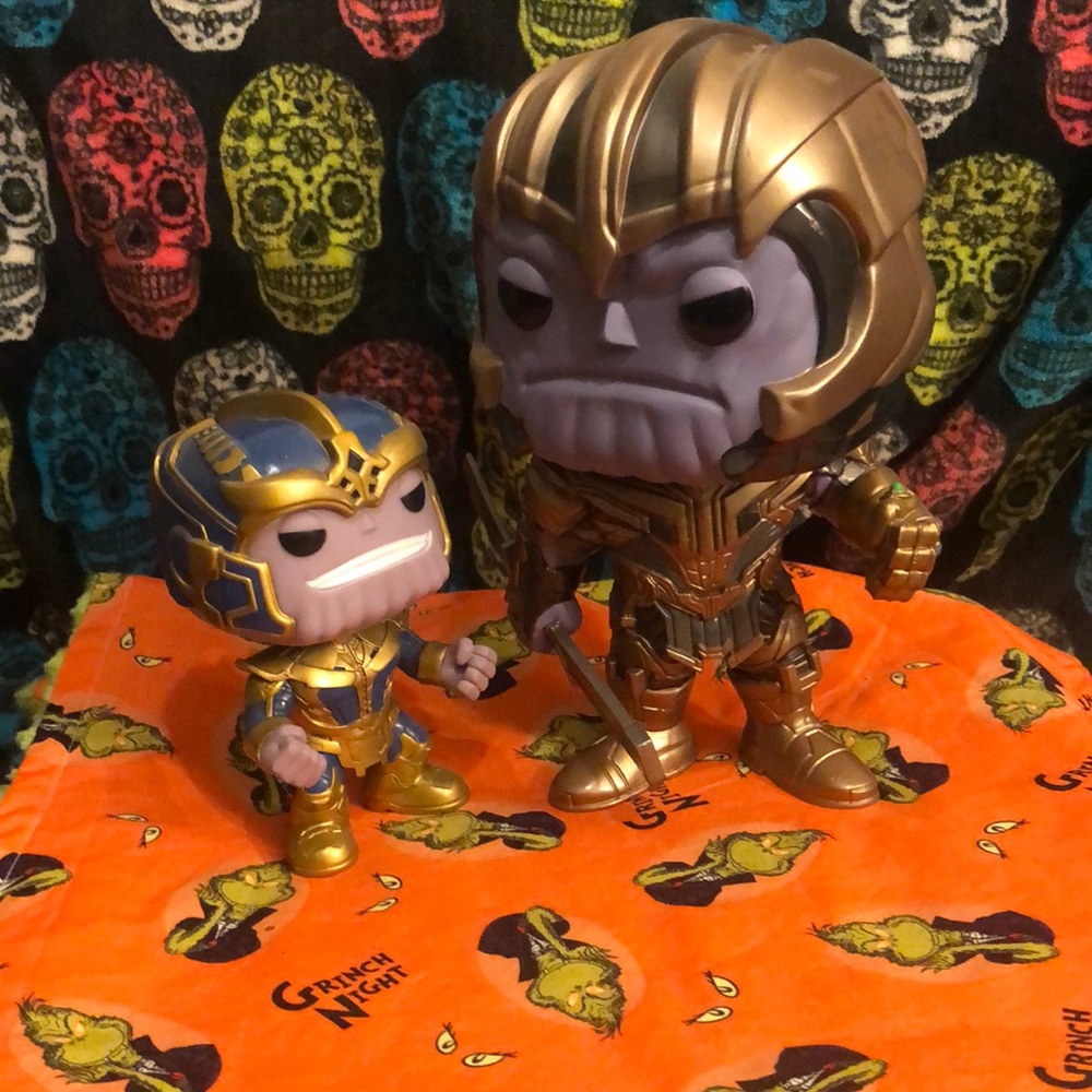 Lot funko Thanos pops